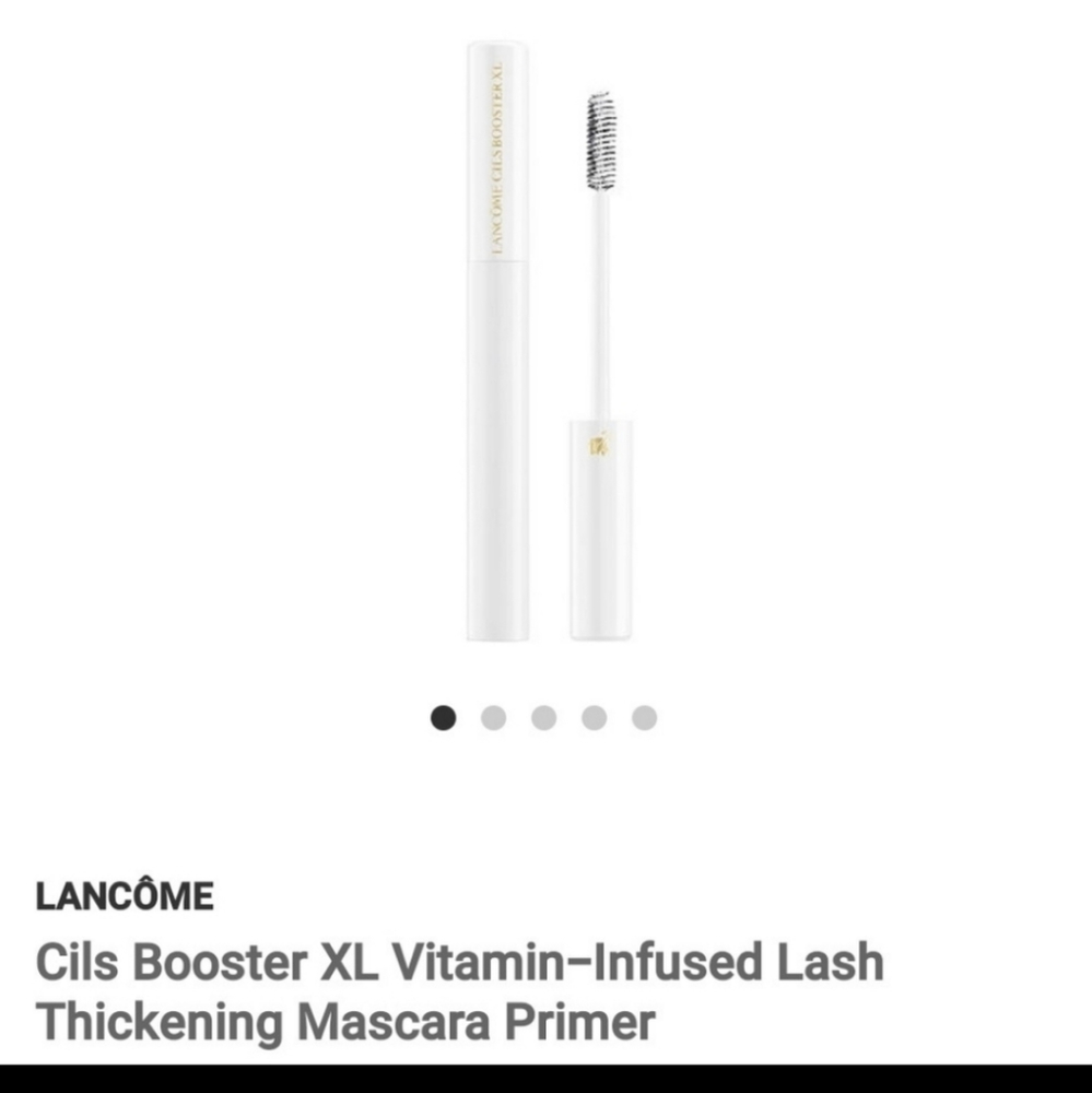 🦋NEW LANCOME CILS BOOSTER XL VITAMIN INFUSED LASH THICKENING MASCARA PRIMER 0.1